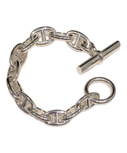 HERMES（エルメス）HERMES (エルメス) シェーヌダンクル GM ブレス CHAINE D’ANCRE 12LINK シルバー サイズ:GMの古着・服飾アイテム