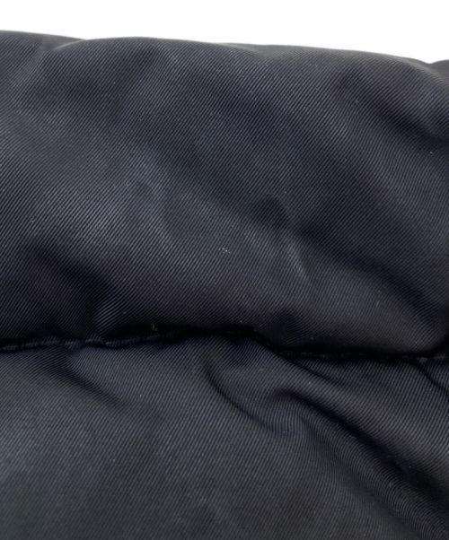 MY WHITE（マイ ホワイト）MY WHITE (マイ ホワイト) MY WHITE ダウン ベスト ブラック サイズ:36の古着・服飾アイテム