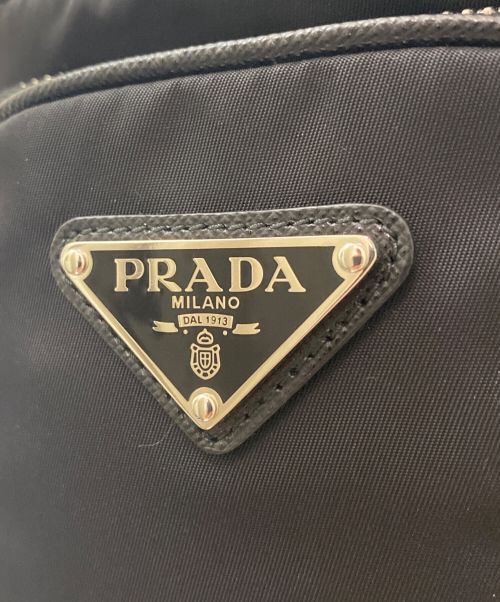 PRADA（プラダ）PRADA (プラダ) RE-NYLON スマートフォンショルダーバッグ ブラックの古着・服飾アイテム
