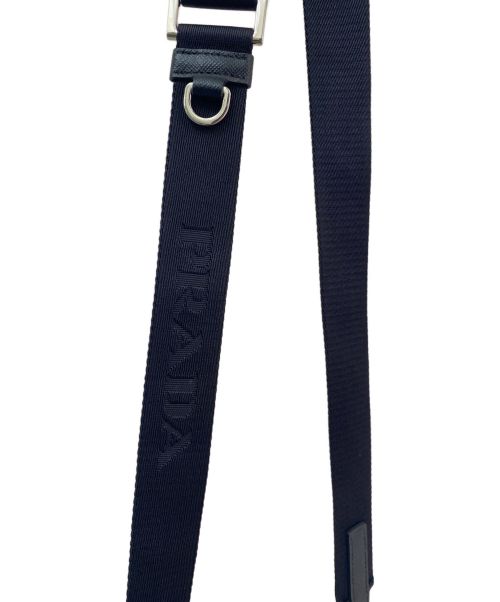 PRADA（プラダ）PRADA (プラダ) RE-NYLON スマートフォンショルダーバッグ ブラックの古着・服飾アイテム