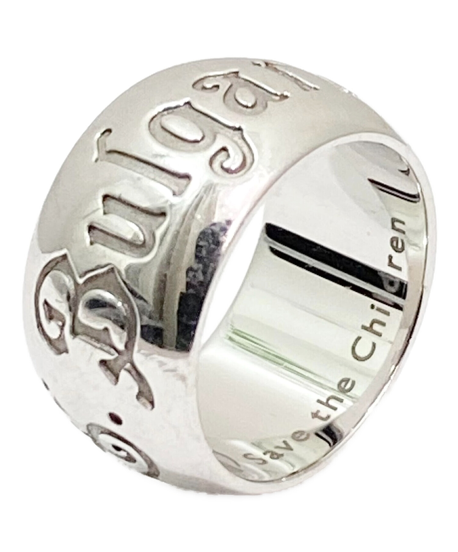 BVLGARI (ブルガリ) セーブザチルドレンリング シルバー サイズ:47(7号