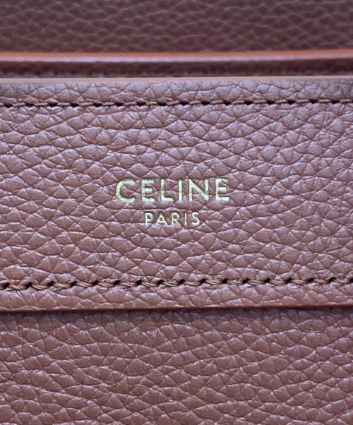 CELINE（セリーヌ）CELINE (セリーヌ) ラゲージ ナノ オレンジ サイズ:ナノの古着・服飾アイテム
