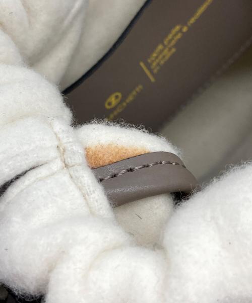 ZANCHETTI（ザンケッティー）ZANCHETTI (ザンケッティー) WOVEN BUCKET SMALL BAG グレージュの古着・服飾アイテム