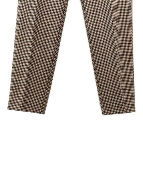 Lisiere（リジェール）Lisiere (リジェール) MOON TAPERED PANTS ブラウン サイズ:38の古着・服飾アイテム