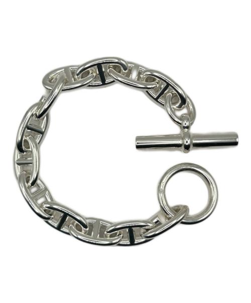 HERMES（エルメス）HERMES (エルメス) シェーヌダンクル GM ブレス CHAINE D’ANCRE 12LINK  シルバー サイズ:GM/12コマ/12LINKの古着・服飾アイテム
