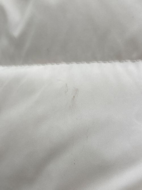HERNO（ヘルノ）HERNO (ヘルノ) フーデッドニットカフスダウンコート ホワイト サイズ:40の古着・服飾アイテム