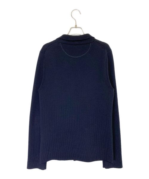 VALENTINO（ヴァレンティノ）VALENTINO (ヴァレンティノ) ニットジャケット ネイビー サイズ:Sの古着・服飾アイテム