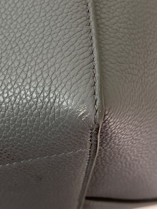 CELINE（セリーヌ）CELINE (セリーヌ) SMALL SEAU SANGLE グレー サイズ:スモールの古着・服飾アイテム