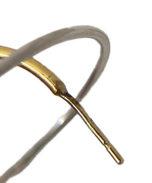 CHARLOTTE CHESNAIS（シャルロットシェネ）CHARLOTTE CHESNAIS (シャルロットシェネ) BOUCLES D'OREILLES GALILEA M ゴールド×シルバー サイズ:ミディアムの古着・服飾アイテム