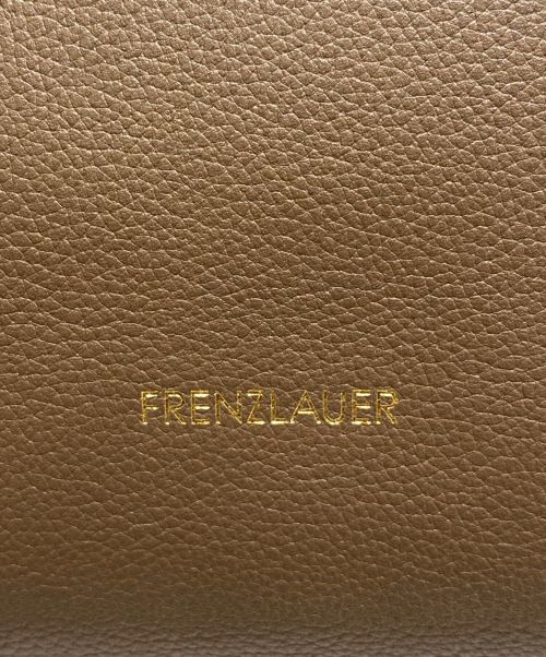 FRENZLAUER（フレンツラウアー）FRENZLAUER (フレンツラウアー) BOWLING BAG キャメルの古着・服飾アイテム