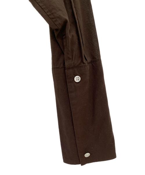 GOOD GRIEF!（グッドグリーフ）GOOD GRIEF! (グッドグリーフ) SHEER COTTON SHIRT ブラウン サイズ:Freeの古着・服飾アイテム