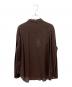 GOOD GRIEF! (グッドグリーフ) SHEER COTTON SHIRT ブラウン サイズ:Free：13000円