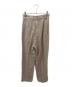 MUSE de Deuxieme Classe (ミューズ ドゥーズィエム クラス) OGLINEN タックパンツ ベージュ サイズ:34：11000円