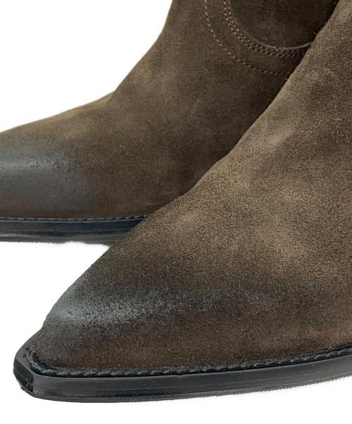 SONORA（ソノラ）SONORA (ソノラ) SUEDE LONG BOOTS ブラウン サイズ:38の古着・服飾アイテム
