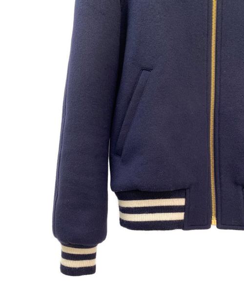 CELINE（セリーヌ）CELINE (セリーヌ) HOODED TEDDY JACKET ネイビー サイズ:34の古着・服飾アイテム