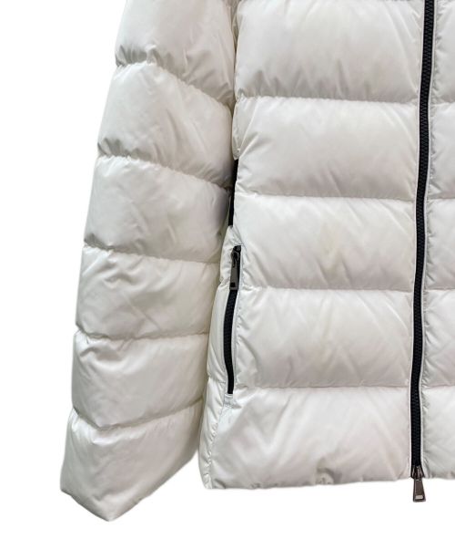 MONCLER（モンクレール）MONCLER (モンクレール) DERA GIUBBOTTOダウンジャケット ホワイト サイズ:０の古着・服飾アイテム