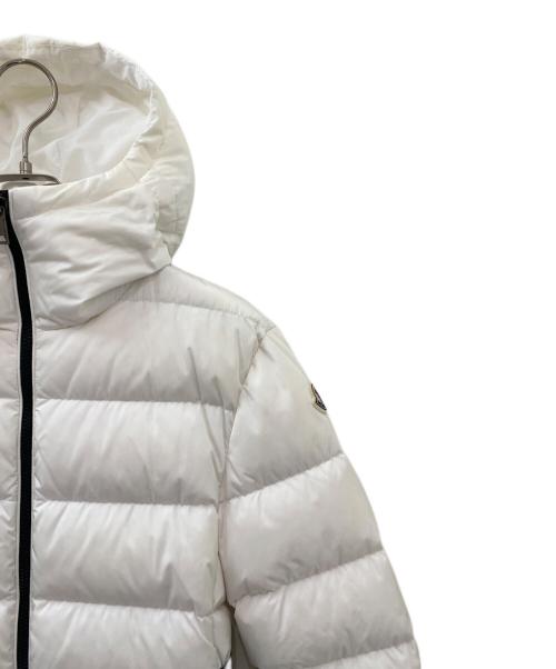 MONCLER（モンクレール）MONCLER (モンクレール) DERA GIUBBOTTOダウンジャケット ホワイト サイズ:０の古着・服飾アイテム