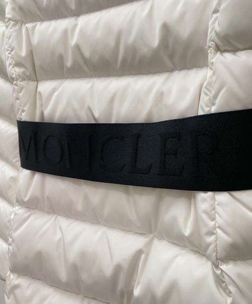 MONCLER（モンクレール）MONCLER (モンクレール) DERA GIUBBOTTOダウンジャケット ホワイト サイズ:０の古着・服飾アイテム