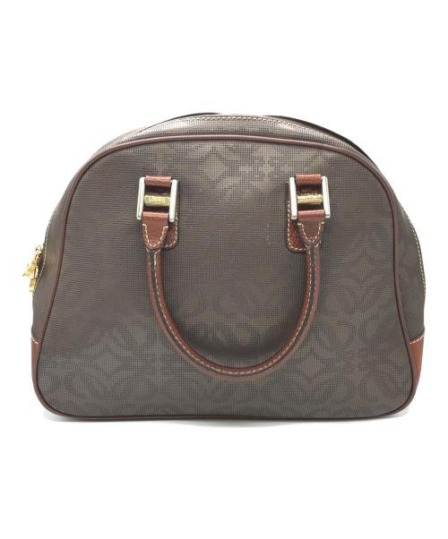 LOEWE（ロエベ）LOEWE (ロエベ) ヴィンテージアナグラムロゴハンドバッグ ブラウン サイズ:下記参照の古着・服飾アイテム