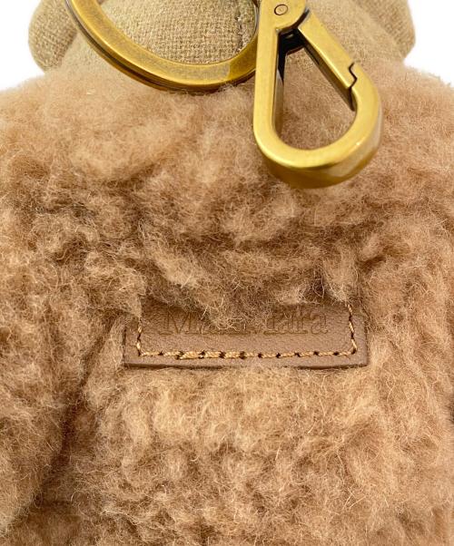 MaxMara（マックスマーラ）MaxMara (マックスマーラ) テディベアチャーム ブラウンの古着・服飾アイテム