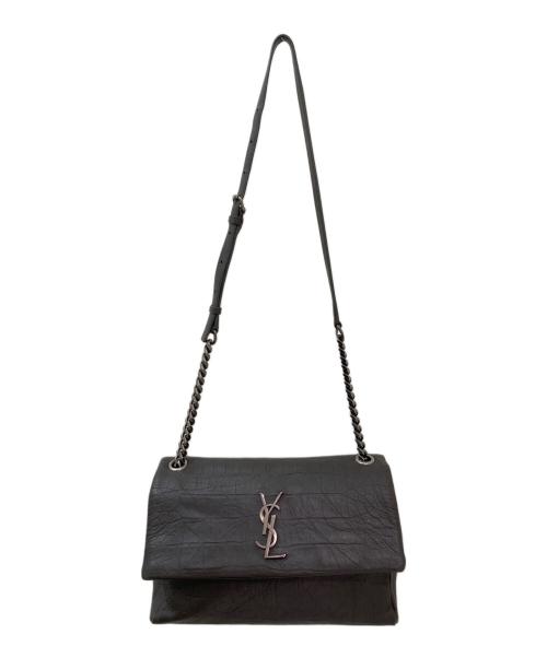 Saint Laurent Paris（サンローランパリ）Saint Laurent Paris (サンローランパリ) ウェストハリウッド チェーンショルダーバッグ グレー系の古着・服飾アイテム