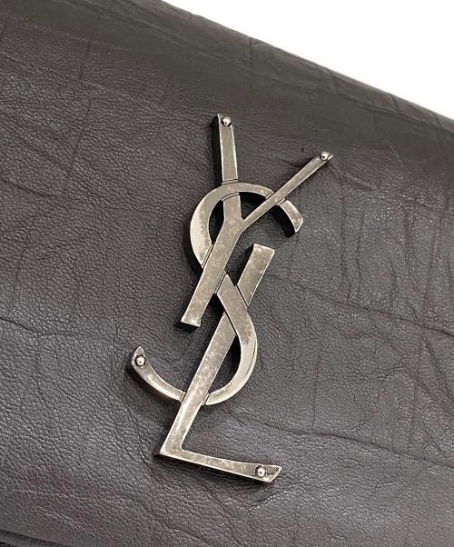 Saint Laurent Paris（サンローランパリ）Saint Laurent Paris (サンローランパリ) ウェストハリウッド チェーンショルダーバッグ グレー系の古着・服飾アイテム