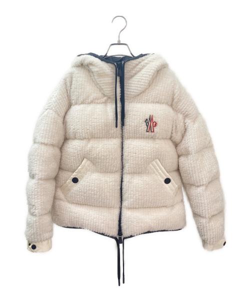 MONCLER GRENOBLE（モンクレール グルノーブル）MONCLER GRENOBLE (モンクレール グルノーブル) グルノーブル ボア ダウンジャケット ホワイト サイズ:XSの古着・服飾アイテム