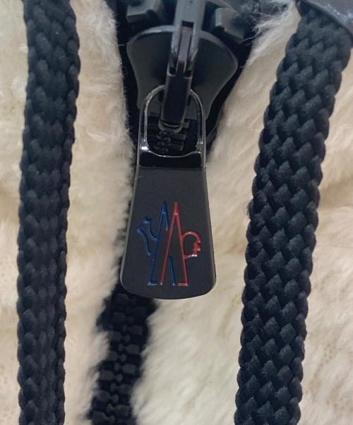 MONCLER GRENOBLE（モンクレール グルノーブル）MONCLER GRENOBLE (モンクレール グルノーブル) グルノーブル ボア ダウンジャケット ホワイト サイズ:XSの古着・服飾アイテム