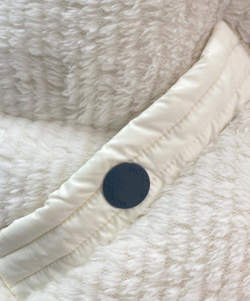 MONCLER GRENOBLE（モンクレール グルノーブル）MONCLER GRENOBLE (モンクレール グルノーブル) グルノーブル ボア ダウンジャケット ホワイト サイズ:XSの古着・服飾アイテム