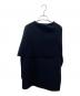 DEPAREILLE (デパリエ) WOOL DOUBLE FACE BIG COLLAR COAT ブラック サイズ:38：40000円