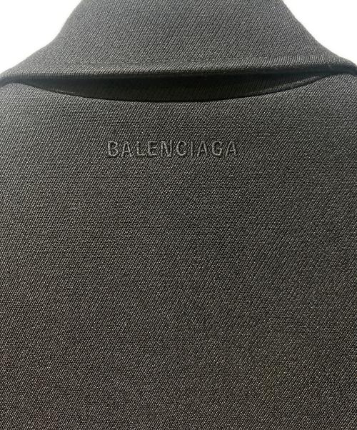 BALENCIAGA（バレンシアガ）BALENCIAGA (バレンシアガ) ステンカラーウールコート ブラック サイズ:44の古着・服飾アイテム