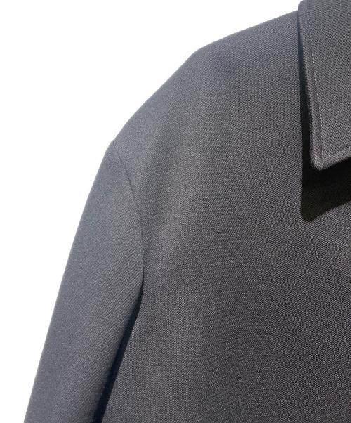 BALENCIAGA（バレンシアガ）BALENCIAGA (バレンシアガ) ステンカラーウールコート ブラック サイズ:44の古着・服飾アイテム