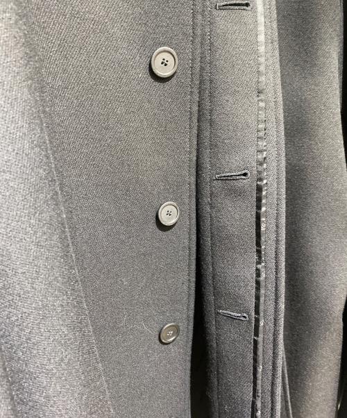 BALENCIAGA（バレンシアガ）BALENCIAGA (バレンシアガ) ステンカラーウールコート ブラック サイズ:44の古着・服飾アイテム