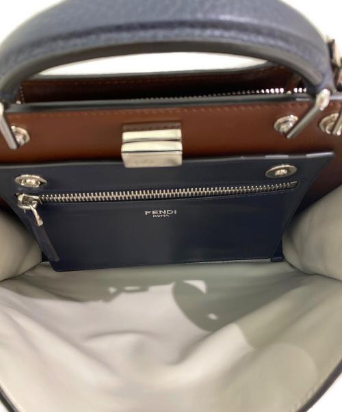 FENDI（フェンディ）FENDI (フェンディ) ピーカブーアイシーユー ネイビーの古着・服飾アイテム