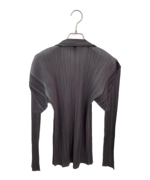 PLEATS PLEASE（プリーツプリーズ）PLEATS PLEASE (プリーツプリーズ) プリーツシャツ グレー サイズ:3の古着・服飾アイテム