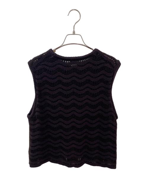 IENA（イエナ）IENA (イエナ) ノイルシルクMIXヤーンベスト ブラウン サイズ:Freeの古着・服飾アイテム