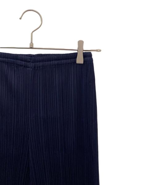 PLEATS PLEASE（プリーツプリーズ）PLEATS PLEASE (プリーツプリーズ) プリーツパンツ ネイビー サイズ:３の古着・服飾アイテム
