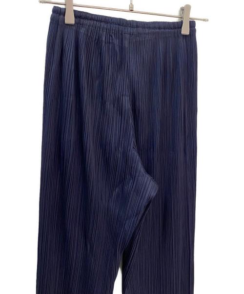 PLEATS PLEASE（プリーツプリーズ）PLEATS PLEASE (プリーツプリーズ) プリーツパンツ ネイビー サイズ:３の古着・服飾アイテム