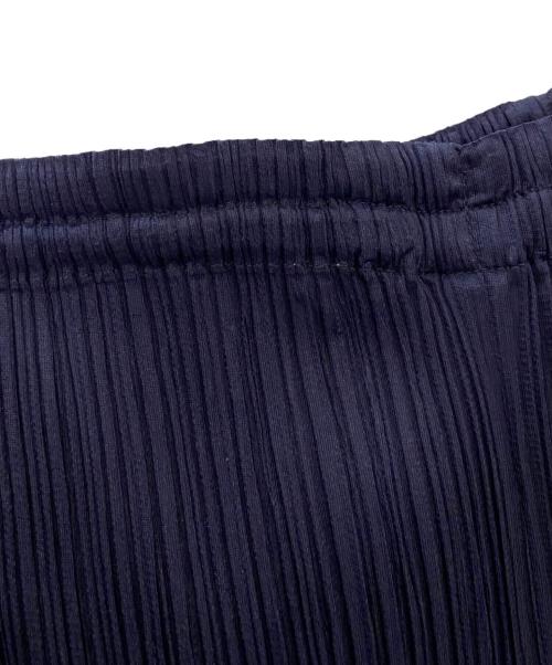 PLEATS PLEASE（プリーツプリーズ）PLEATS PLEASE (プリーツプリーズ) プリーツパンツ ネイビー サイズ:３の古着・服飾アイテム