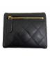 CHANEL (シャネル) クラシックスモールフラップウォレット ブラック：95000円