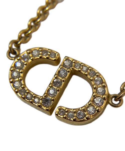 Christian Dior（クリスチャン ディオール）Christian Dior (クリスチャン ディオール) Petit CD ネックレス ゴールドの古着・服飾アイテム