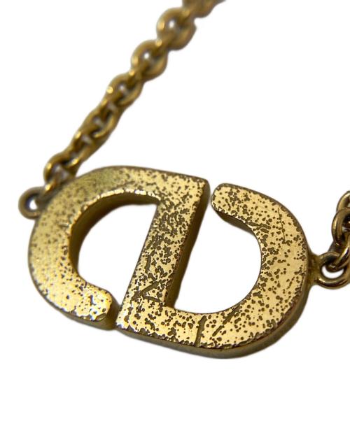 Christian Dior（クリスチャン ディオール）Christian Dior (クリスチャン ディオール) Petit CD ネックレス ゴールドの古着・服飾アイテム