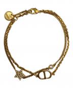 Christian Diorクリスチャン ディオール）の古着「Petit CD ブレスレット」｜ゴールド