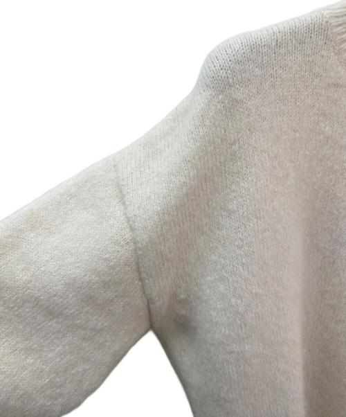 jacquemus（ジャックムス）jacquemus (ジャックムス) バッグロゴセーター ホワイト サイズ:XSの古着・服飾アイテム