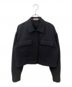 ESTNATIONエストネーション）の古着「ビックポケットワークジャケット」｜ブラック