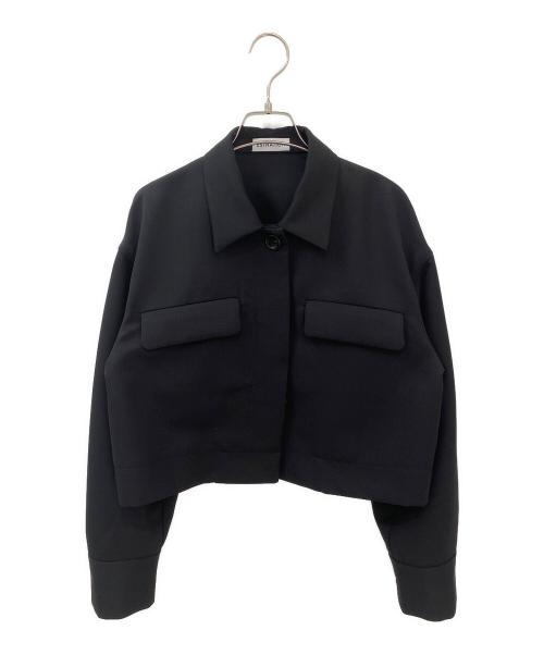 ESTNATION（エストネーション）ESTNATION (エストネーション) ビックポケットワークジャケット ブラック サイズ:Fの古着・服飾アイテム