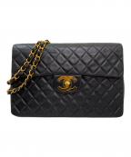 CHANELシャネル）の古着「デカマトラッセ34」｜ブラック×ゴールド