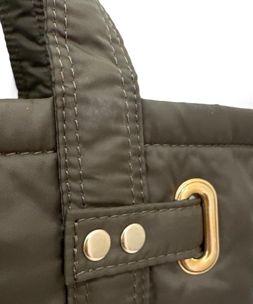 SITA PARANTICA（シータパランティカ）SITA PARANTICA (シータパランティカ) MINI TOTE カーキ×ゴールド サイズ:ミニの古着・服飾アイテム