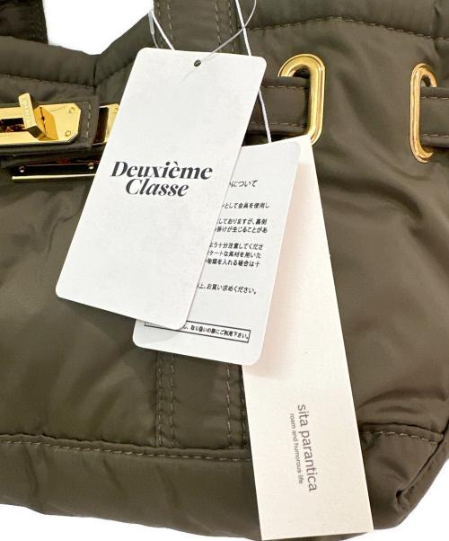 SITA PARANTICA（シータパランティカ）SITA PARANTICA (シータパランティカ) MINI TOTE カーキ×ゴールド サイズ:ミニの古着・服飾アイテム