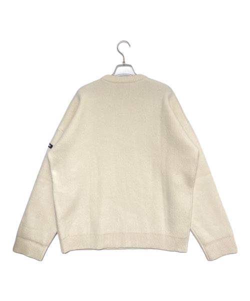 BALENCIAGA（バレンシアガ）BALENCIAGA (バレンシアガ) クルーネックニット ホワイト サイズ:Sの古着・服飾アイテム